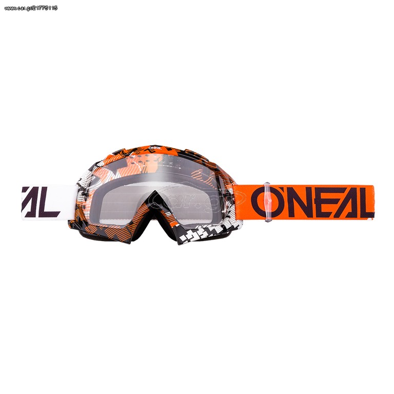 ΜΑΣΚΑ ONEAL B-10 ORANGE/CLEAR 