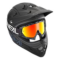 ΜΑΣΚΑ ONEAL B-10 BLACK/RADIUM -thumb-1
