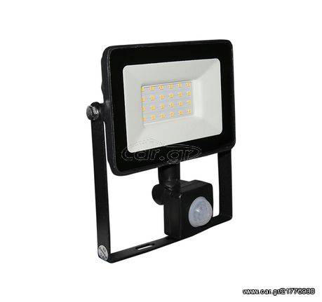 ADELEQ 3-3702011 ΠΡΟΒ.LED-SMD eco 20W Μ/ΑΝΙΧ.ΚΙΝ.230V 4100K ΛΕΥΚΟ IP65, ΜΑΥΡΟΣ