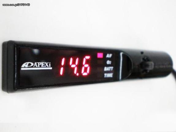 APEXI AUTO TIMER FOR NA & TURBO . DISPLAY RED . MADE IN JAPAN . ΚΑΙΝΟΥΡΙΟ ΣΤΟ ΚΟΥΤΙ ΤΟΥ.