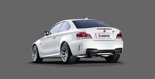 AKRAPOVIC BMW 1M E82 Original εξάτμιση τιτανίου ολόσωμη 