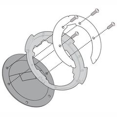 BF12 Φλάντζα Tanklock Givi για Duke 125-200-390 (11-16)