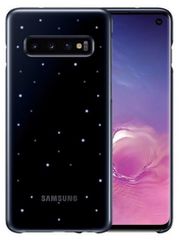 Samsung LED Lighting Effect Back Cover Black για το Samsung Galaxy S10 EF-KG973CBEGWW