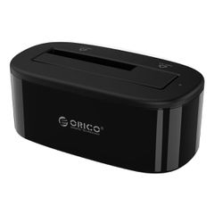 Σταθμός σύνδεσης Σκληρών Δίσκων - Hard Drive Docking Station για 2.5" and 3.5" SSD and HDD SATA Orico 6218US3-BK με σύνδεση SATA to USB 3.0 with UASP Support and up to 8TB capacity Black ( Κωδ.1-PER00