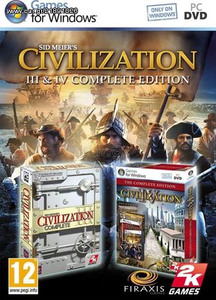 CIVILIZATION  III & IV COMPLETE PACK SID MEIER'S (PC)