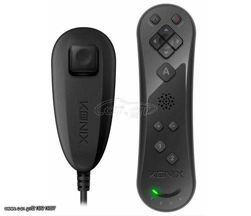 KONIX REMOTE Wii - WII-U CONTROLLER WITH NUNCHUK BLACK ΣΥΜΒΑΤΟ ΧΕΙΡΙΣΤΗΡΙΟ B01LYVK163