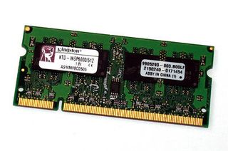 512Mb Ram DDR1 Memory Sodim -266Mhz- Kingston KTD-INSP8200/512 Μνήμη Φορητού (PC)