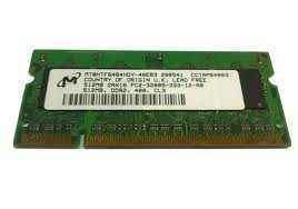 512Mb MEMORY RAM SODIM DDR2 -333Mhz- MICRON PC2-3200S-333-12-A0 ΜΝΗΜΗ (PC)