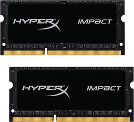 8Gb MEMORY RAM SODIM DDR3L 1600Mhz KINGSTON HYPERX HX316LS9IBK2/8 ΜΝΗΜΗ (PC)