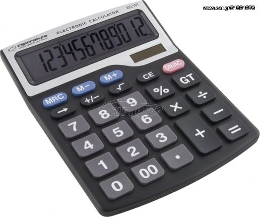 ESPERANZA TALES POCKET ECL101 ELECTRONIC CALCULATOR DESKTOP BIG DISPLAY ΚΟΜΠΙΟΥΤΕΡΑΚΙ