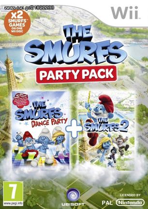 THE SMURFS PARTY PACK [DANCE & 2] (WII)