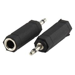 ADAPTOR 6.3 JACK FEMALE TO 3.5 JACK MALE MONO AC-004