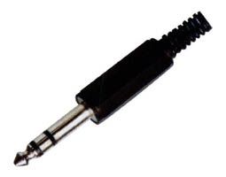 Adapter Jack 6.3 Stereo Male Τελικό Στερεοφωνικό Βύσμα Ήχου D047  JYC-LZ