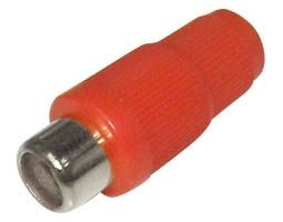 CABLE ADAPTOR RCA NIKEL FEMALE RED ADAPTER ΤΕΛΙΚΟ ΒΥΣΜΑ ΚΑΛΩΔΙΟΥ ΘΥΛΗΚΟ ΚΟΚΚΙΝΟ RJ227N