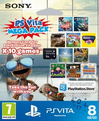 VOUCHER DOWNLOAD 10 GAMES PSV MEGA PACK (PS VITA)