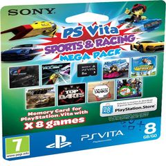 VOUCHER DOWNLOAD 8 GAMES PSV MEGA PACK (PS VITA)