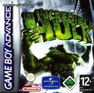 THE INCREDIBLE HULK (GBA/SP)