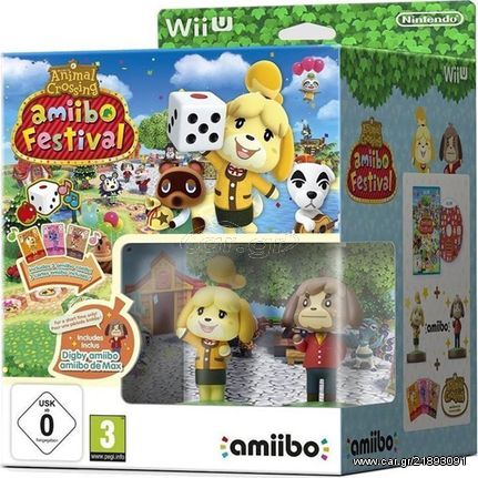 ANIMAL CROSSING AMIIBO FESTIVAL 2 & 3 ANIMAL CROSSING CARDS WIIU (Wii-U)