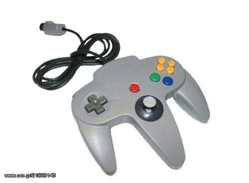 JOYPAD GRAY WIRED VR-ESPECIAL NINTENDO 64 -BULK- (N64)