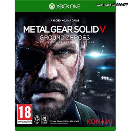 METAL GEAR SOLID V GROUND ZEROES (XBOX ONE)