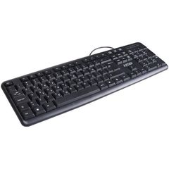 NOD KBD-004 KEYBOARD WIRED BLACK PS2 & USB ΠΛΗΚΤΡΟΛΟΓΙΟ ΕΝΣΥΡΜΑΤΟ ΜΑΥΡΟ KBD004