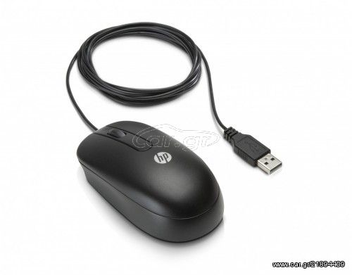 HP H4B81ET MOUSE WIRED OPTICAL LASER USB BLACK 1000dpi ΠΟΝΤΙΚΙ ΟΠΤΙΚΟ ΕΝΣΥΡΜΑΤΟ ΜΑΥΡΟ