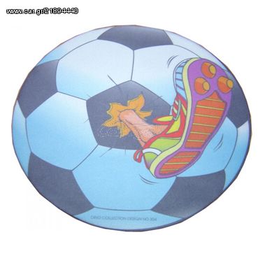 MOUSEPAD FOOTBALL COLOURED ROUND MP-1