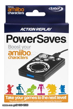 ACTION REPLAY AMIIBO CHARACTERS POWERSAVES DATEL WII BS002649 (Wii-U)