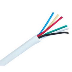 ALARM CABLE WHITE 1m 6 X 0.22 mm ΚΑΛΩΔΙΟ ΣΥΝΑΓΕΡΜΟΥ ΛΕΥΚΟ FTT8-003