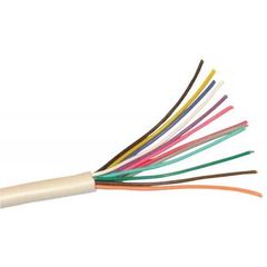 ALARM CABLE WHITE 1m 12 X 0.22 mm ΚΑΛΩΔΙΟ ΣΥΝΑΓΕΡΜΟΥ ΛΕΥΚΟ FTT8-005