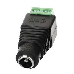 POWER DC CONNECTOR FEMALE CCTV ΣΥΝΔΕΣΜΟΣ ΚΑΛΩΔΙΟY ΘΥΛΗΚΟ ΣΕ ΚΛΕΜΑ 5.5 X 2.1mm CV-DC001-1 FTT4-012