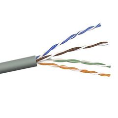 FTT6-029 UTP ETHERNET CABLE 1m GRAY CAT 5E FTP SOLID CCA ΚΑΛΩΔΙΟ ΔΙΚΤΥΟΥ