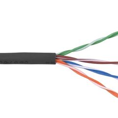 UTP ETHERNET CABLE 1m BLACK CAT 5 ΚΑΛΩΔΙΟ ΔΙΚΤΥΟΥ ΜΑΥΡΟ CAB-N081