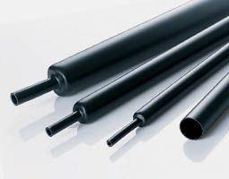 HEAT SHRINK TUBING BLACK ΘΕΡΜΟΣΥΣΤΕΛΛΟΜΕΝΟ ΜΑΥΡΟ Φ2 2.4/1.2mm 1m HFT-103 PLF100