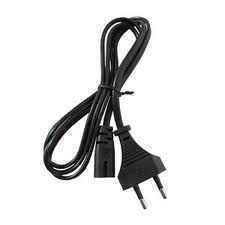 Charge Power Cable External 1.8m 2 PIN Black Καλώδιο Ρεύματος Οχταράκι Μαύρο 701 CAB-P001 (PS2/PSX/XBOX/SS/DC) p021