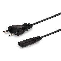 CABLEXPERT PC-184/2 CHARGE POWER CABLE CORD 1.5m EXTERNAL 2 PIN BLACK ΚΑΛΩΔΙΟ ΡΕΥΜΑΤΟΣ ΟΧΤΑΡΑΚΙ ΜΑΥΡΟ (PS2/PSX/XBOX/SS/DC) P017