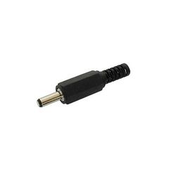 POWER CABLE DC PLUG BLACK 1.3X3.4X9.5 ΤΕΛΙΚΟ ΒΥΣΜΑ ΡΕΥΜΑΤΟΣ ΜΑΥΡΟ H009B DC002B