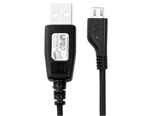 SAMSUNG APCBU10BBE BLACK  USB A 2.0 CABLE TO MICRO USB CHARGER/DATA 0.8m SAMSUNG SMARTPHONE ORIGINAL