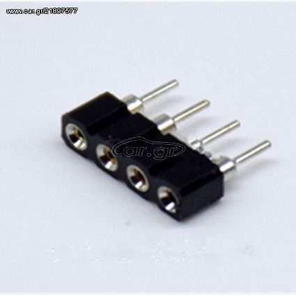 ADAPTOR LED RGB ADAPTER-1 SMD 3528/5050 ΜΟΝΟΣ ΑΝΤΑΠΤΟΡΑΣ ΣΥΝΔΕΣΗΣ 4pin LED ΤΑΙΝΙΑΣ