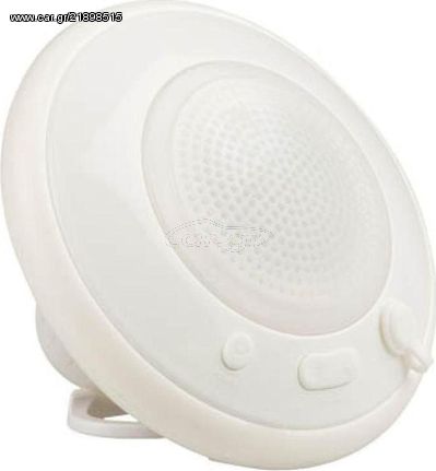 KONIG BTFSP100WH SPEAKER 3 Watt WATERPROOF FLOATING BLUETOOTH WHITE ΑΔΙΑΒΡΟΧΟ ΕΠΙΠΛΕΟΝ ΗΧΕΙΟ ΑΣΥΡΜΑΤΟ ΛΕΥΚΟ