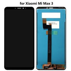 Οθόνη Xiaomi Mi Max 3 LCD & Touchscreen - Digitizer Black Οθόνη & Τζάμι Αφής Μαύρη