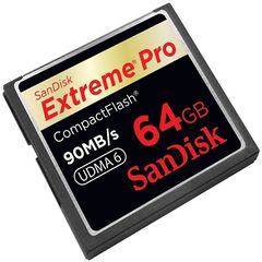 SANDISK SDCFXP-064G-X46 FLASH MEMORY EXTREME PROFESSIONAL UDMA 6 CARD 64Gb CLASS 90 ΜΝΗΜΗ