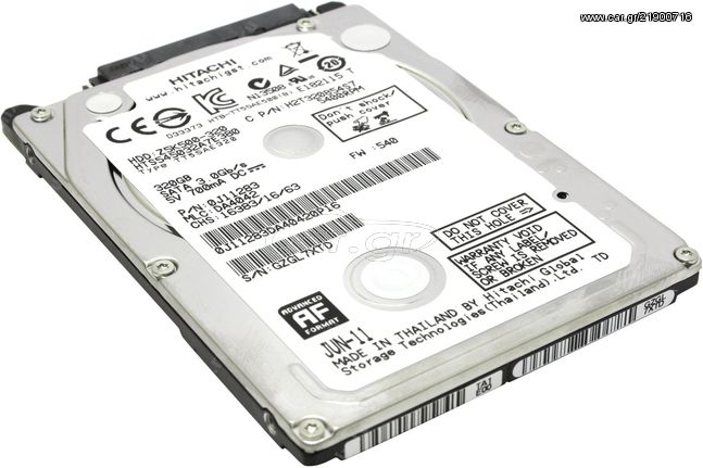 320Gb Σκληρός Δίσκος Εσωτερικός Hitachi Hard Disk Drive SATA 2.5 Z5K500-320