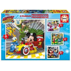 PUZZLE 4 MICKEY, EDUCA #17629