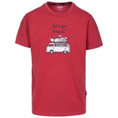 Ανδρικό T-shirt Trespass Man Motorway Red / Κόκκινο  / TR-MATOTSO10022-RED_1