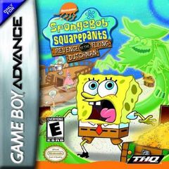 GBA GAME - GAMEBOY ADVANCE SpongeBob Squarepants: Revenge of the Flying Dutchman (USED)