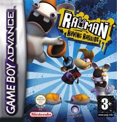 GBA GAME - GAMEBOY ADVANCE Rayman Raving Rabbids (USED)
