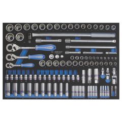 9-9003MRV01 Σετ Καρυδάκια Πολύγωνα 1/4" - 3/8" - 1/2" & Καστάνια - 103 Τεμάχια - ΣΥΛΛΟΓΕΣ ΠΛΗΡΗΣ - KING ΤΩΝΥ (#9-9003MRV01)