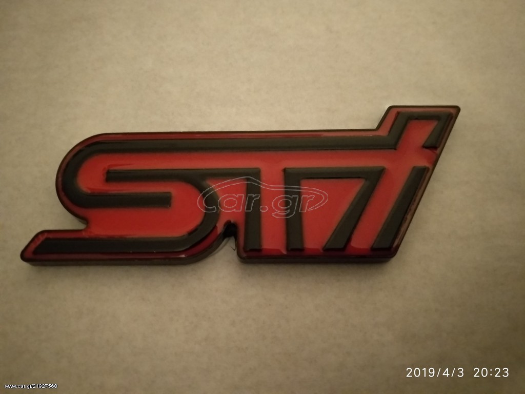 ΜΕΤΑΛΙΚΟ ΛΟΓΌΤΥΠΟ SUBARU  STI