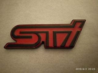 ΜΕΤΑΛΙΚΟ ΛΟΓΌΤΥΠΟ SUBARU  STI